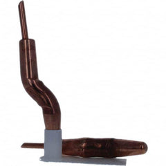 Tuffaloy - Spot Welder Tips For Use With: 4RW Electrode Holder Type: Double Bend Tip A Nose (Pointed) - Eagle Tool & Supply