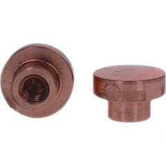 Tuffaloy - Spot Welder Tips For Use With: Socket Or Paddle Type Holder Type: Socket Tip F Nose (Radius) - Eagle Tool & Supply