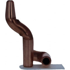 Tuffaloy - Spot Welder Tips For Use With: 4RW Electrode Holder Type: Double Bend Tip A Nose (Pointed) - Eagle Tool & Supply
