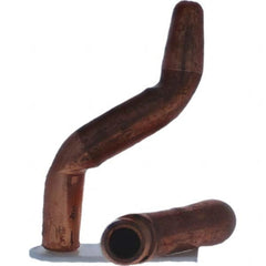 Tuffaloy - Spot Welder Tips For Use With: 4RW Electrode Holder Type: Double Bend Tip A Nose (Pointed) - Eagle Tool & Supply