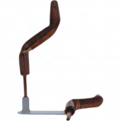 Tuffaloy - Spot Welder Tips For Use With: 4RW Electrode Holder Type: Double Bend Tip A Nose (Pointed) - Eagle Tool & Supply