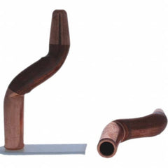 Tuffaloy - Spot Welder Tips For Use With: 4RW Electrode Holder Type: Double Bend Tip A Nose (Pointed) - Eagle Tool & Supply