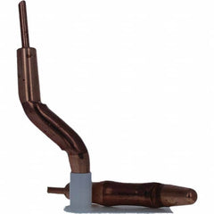 Tuffaloy - Spot Welder Tips For Use With: 4RW Electrode Holder Type: Double Bend Tip A Nose (Pointed) - Eagle Tool & Supply