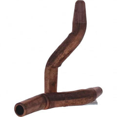 Tuffaloy - Spot Welder Tips For Use With: 4RW Electrode Holder Type: Double Bend Tip A Nose (Pointed) - Eagle Tool & Supply