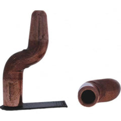 Tuffaloy - Spot Welder Tips For Use With: 5RW Electrode Holder Type: Double Bend Tip A Nose (Pointed) - Eagle Tool & Supply