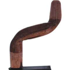 Tuffaloy - Spot Welder Tips For Use With: 5RW Electrode Holder Type: Double Bend Tip A Nose (Pointed) - Eagle Tool & Supply