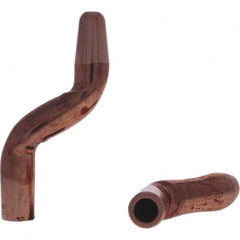 Tuffaloy - Spot Welder Tips For Use With: 5RW Electrode Holder Type: Double Bend Tip A Nose (Pointed) - Eagle Tool & Supply