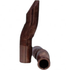 Tuffaloy - Spot Welder Tips For Use With: 5RW Electrode Holder Type: Double Bend Tip D Nose (Offset) - Eagle Tool & Supply