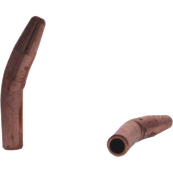 Tuffaloy - Spot Welder Tips For Use With: 4RW Electrode Holder Type: Single Bend Tip A Nose (Pointed) - Eagle Tool & Supply