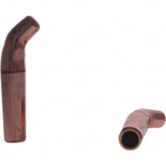Tuffaloy - Spot Welder Tips For Use With: 4RW Electrode Holder Type: Single Bend Tip A Nose (Pointed) - Eagle Tool & Supply