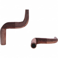Tuffaloy - Spot Welder Tips For Use With: 4RW Electrode Holder Type: Misc Double Bend Tip C Nose (Flat) - Eagle Tool & Supply