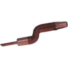 Tuffaloy - Spot Welder Tips For Use With: 5RW Electrode Holder Type: Misc Double Bend Tips A Nose (Pointed) - Eagle Tool & Supply