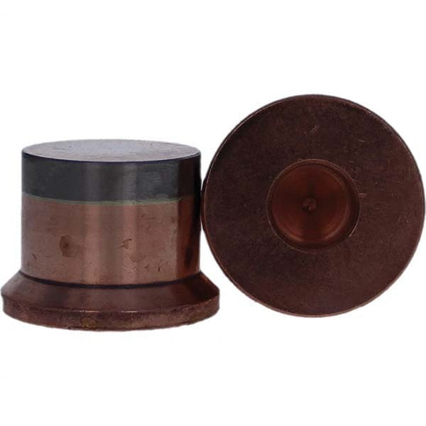 Tuffaloy - Spot Welder Tips For Use With: HP Size 2 High Pressure Holder Type: High Pressure Tip C Nose (Flat) - Eagle Tool & Supply