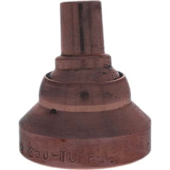 Tuffaloy - Spot Welder Tips For Use With: 5RW Cap Taper Electrode Holder Type: Swivel Tip - Eagle Tool & Supply