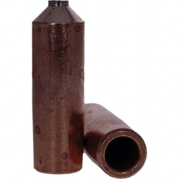 Tuffaloy - Spot Welder Tips For Use With: 5RW Electrode Holder Type: Refactory Straight Tip A Nose (Pointed) - Eagle Tool & Supply