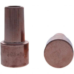 Tuffaloy - Spot Welder Tips For Use With: 5RW Electrode Holder Type: Backup Electrode Round Face - Eagle Tool & Supply