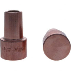 Tuffaloy - Spot Welder Tips For Use With: 5RW Electrode Holder Type: Backup Electrode Round Face - Eagle Tool & Supply