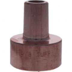 Tuffaloy - Spot Welder Tips For Use With: 5RW Electrode Holder Type: Backup Electrode Round Face - Eagle Tool & Supply
