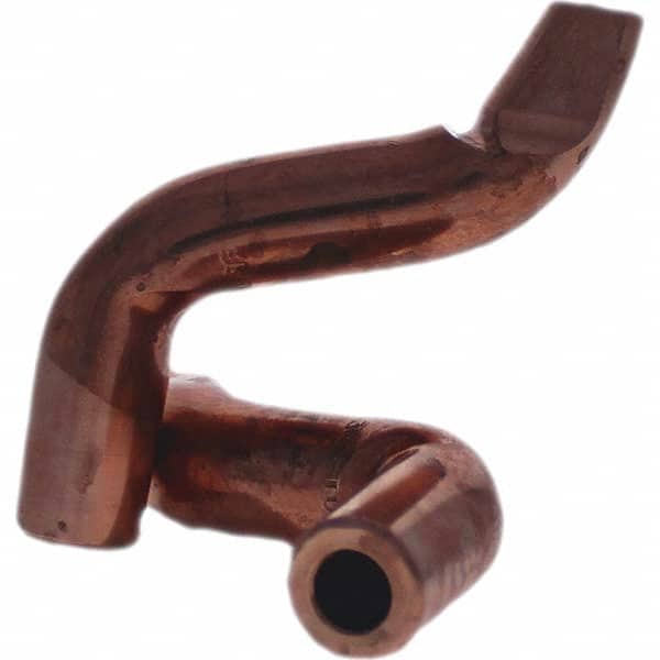 Tuffaloy - Spot Welder Tips For Use With: 5RW Electrode Holder Type: Misc Double Bend Tip Spade Nose - Eagle Tool & Supply