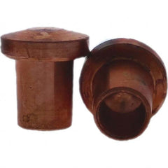 Tuffaloy - Spot Welder Tips For Use With: 5RW Cap Taper Electrode Holder Type: Paddle Tip E Nose (Truncated) - Eagle Tool & Supply