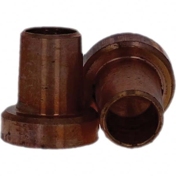 Tuffaloy - Spot Welder Tips For Use With: 5RW Cap Taper Electrode Holder Type: Paddle Tip C Nose (Flat) - Eagle Tool & Supply