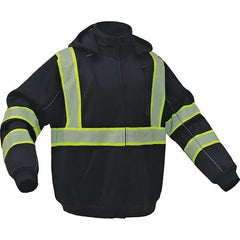 GSS Safety - Size 3XL Black High Visibility Sweatshirt - Eagle Tool & Supply