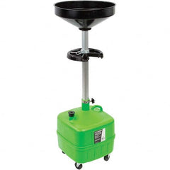 OEM Tools - Oil Drain Containers Type: Oil Lift Drain w/Casters Container Size: 9 Gal. - Eagle Tool & Supply