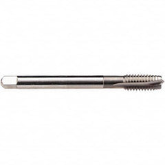 Emuge - M10x1.00 Metric Fine 6H 4 Flute Bright Finish HSS-E Spiral Point Tap - Eagle Tool & Supply