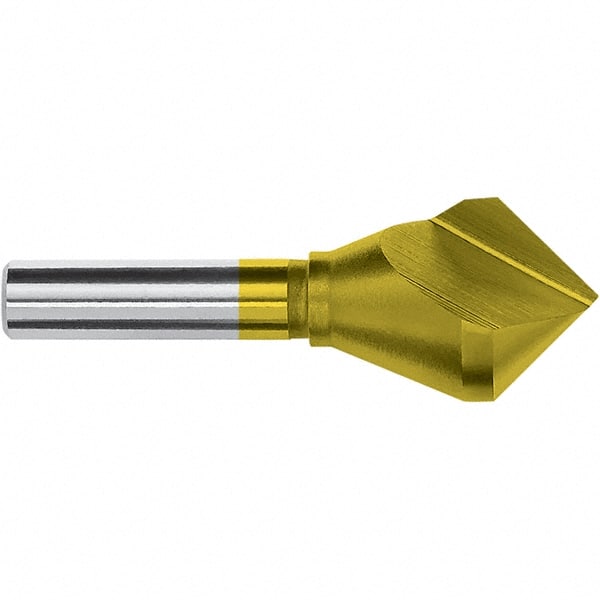 Magafor - 1" Head Diam, 1/2" Shank Diam, 82° Cobalt Countersink - Eagle Tool & Supply