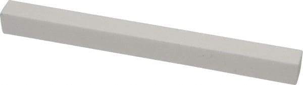 Norton - 150 Grit Aluminum Oxide Square Dressing Stick - 6 x 1/2 x 1/2, Very Fine Grade, Vitrified Bond - Eagle Tool & Supply