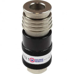 Coilhose Pneumatics - Pneumatic Hose Fittings & Couplings Type: Safety Coupler Thread Size: 0.375 - Eagle Tool & Supply