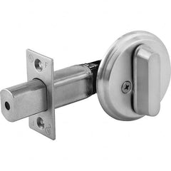 Stanley - Deadbolts Type: Thumb Turn, Inside Only Door Thickness Range: 1-3/8 - 1-3/4 - Eagle Tool & Supply