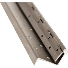 Stanley - 84" Long x 6" Wide Grade 1 304 Stainless Steel Commercial Hinge - Eagle Tool & Supply