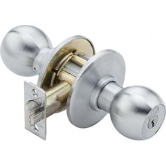 Best - Knob Locksets Type: Classroom Door Thickness: 1 3/8 - 2 - Eagle Tool & Supply