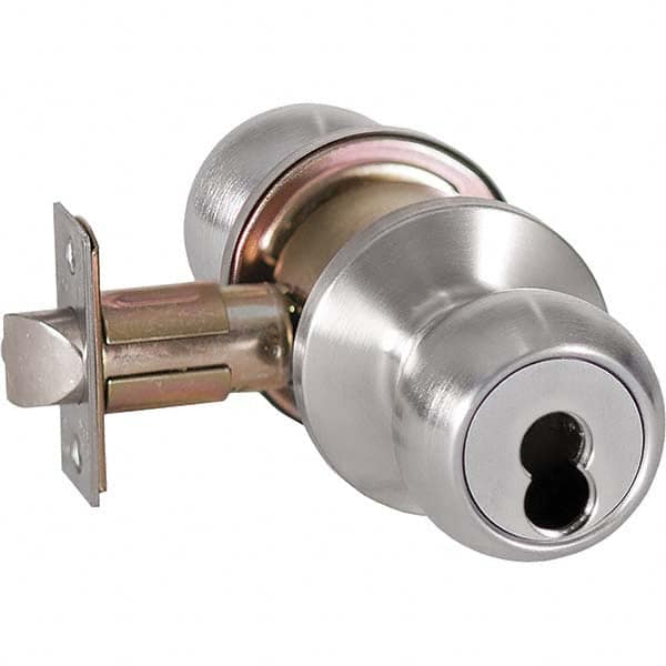 Best - Knob Locksets Type: Entry Door Thickness: 1 3/8 - 2 - Eagle Tool & Supply