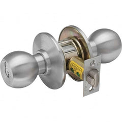 Best - Knob Locksets Type: Privacy Door Thickness: 1 3/8 - 2 - Eagle Tool & Supply