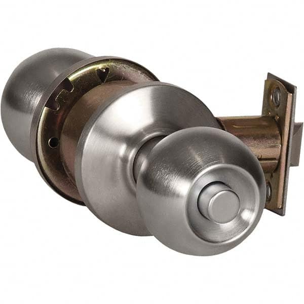 Best - Knob Locksets Type: Privacy Door Thickness: 1 3/8 - 1 7/8 - Eagle Tool & Supply