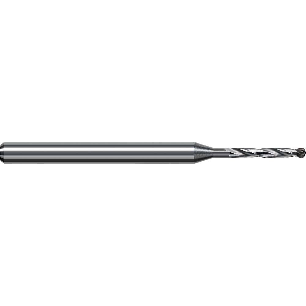 Harvey Tool - Letter E (1/4") 130° Brazed Solid Carbide Jobber Drill - Exact Industrial Supply