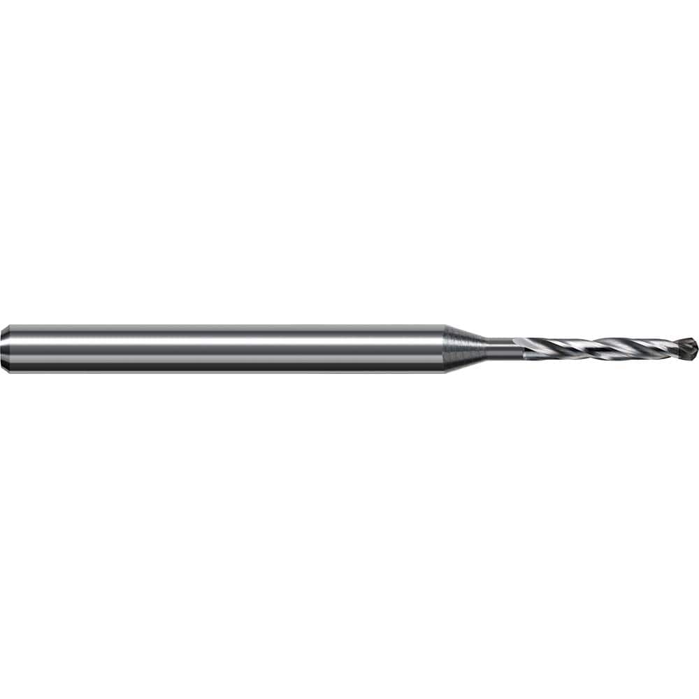 Harvey Tool - 0.1181" 130° Brazed Solid Carbide Jobber Drill - Exact Industrial Supply