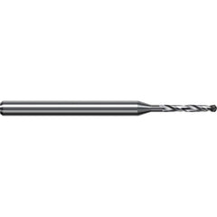 Harvey Tool - 3/32", 130° Point, Brazed Solid Carbide Micro Drill Bit - Exact Industrial Supply