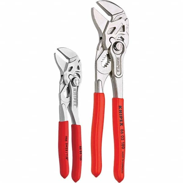 Knipex - Plier Sets Set Type: Tongue & Groove Pliers Number of Pieces: 2 - Eagle Tool & Supply