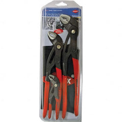 Knipex - Plier Sets Set Type: Tongue & Groove Pliers Number of Pieces: 3 - Eagle Tool & Supply