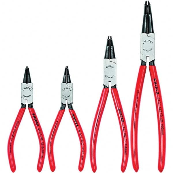 Knipex - Plier Sets Set Type: Retaining Ring Pliers Number of Pieces: 4 - Eagle Tool & Supply