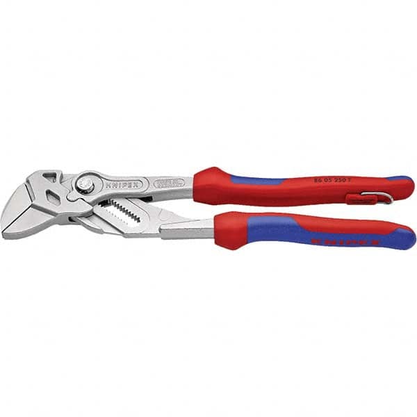 Knipex - Tongue & Groove Pliers Type: Pipe Wrench Pliers Overall Length Range: 9" - 11.9" - Eagle Tool & Supply