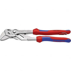 Knipex - Tongue & Groove Pliers Type: Pipe Wrench Pliers Overall Length Range: 9" - 11.9" - Eagle Tool & Supply