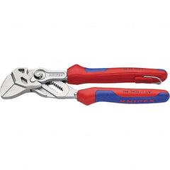 Knipex - Tongue & Groove Pliers Type: Pipe Wrench Pliers Overall Length Range: 6" - 8.9" - Eagle Tool & Supply