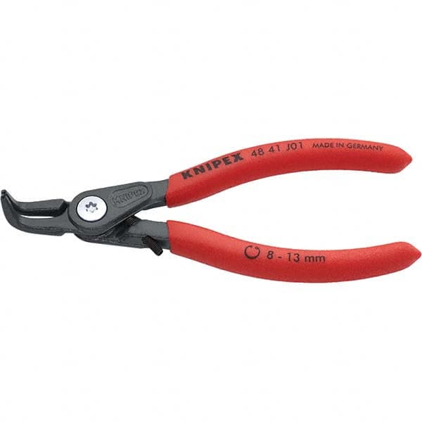 Knipex - Retaining Ring Pliers Type: Internal Ring Size: 5/16" - 1/2" - Eagle Tool & Supply