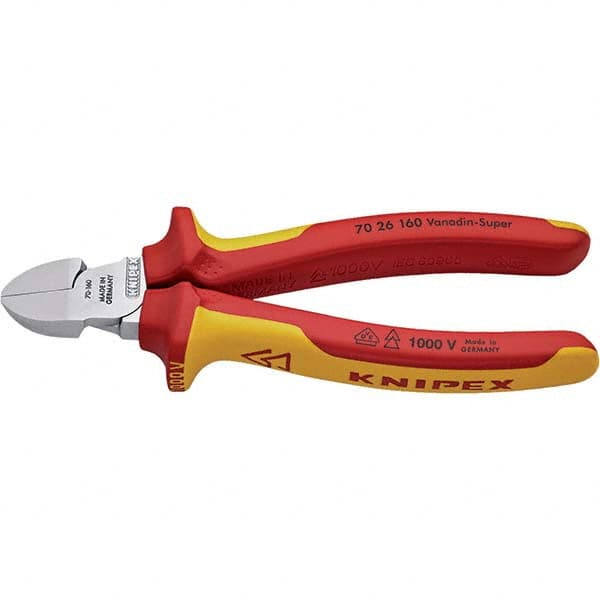 Knipex - Cutting Pliers Type: Diagonal Cutter Insulated: Insulated - Eagle Tool & Supply