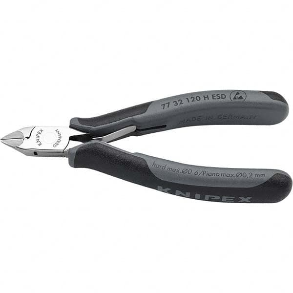 Knipex - Cutting Pliers Type: Electronics Diagonal Cutters Insulated: NonInsulated - Eagle Tool & Supply