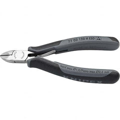 Knipex - Cutting Pliers Type: Electronics Diagonal Cutters Insulated: NonInsulated - Eagle Tool & Supply